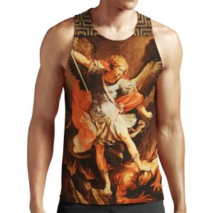 St Michael Archangel All-over-print Unisex Tank Top