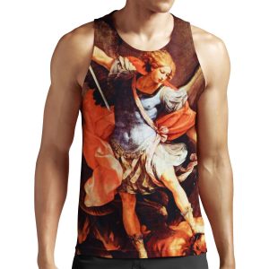 St Michael The Archangel 02 San Miguel Arcangel 02 All-over-print Unisex Tank Top