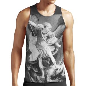 St Michael The Archangel San Miguel Arcangel Guido Reni All-over-print Unisex Tank Top