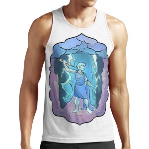 Stained Glass Zeus All-over-print Unisex Tank Top
