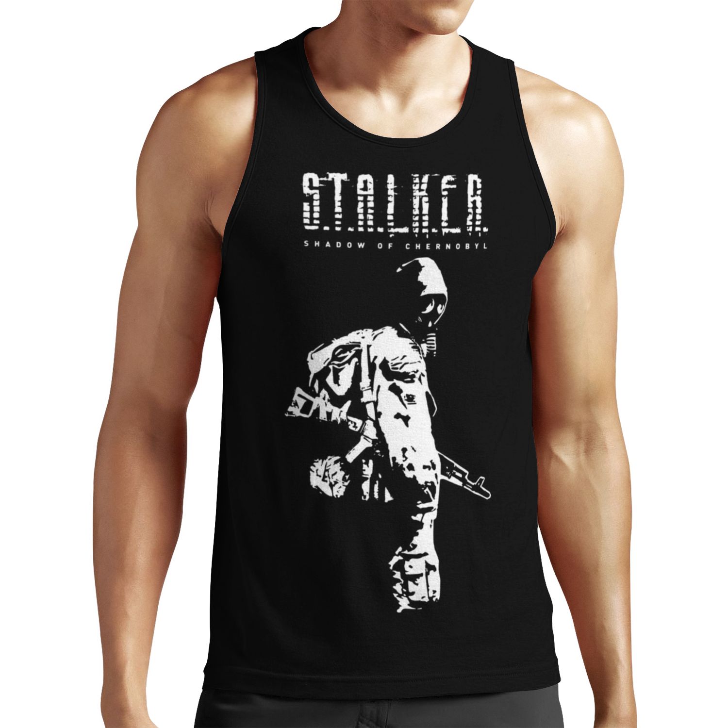 Stalker Soc White All-over-print Unisex Tank Top