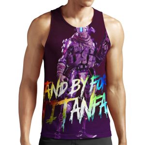 Stand By Holo Pilot 4K All-over-print Unisex Tank Top