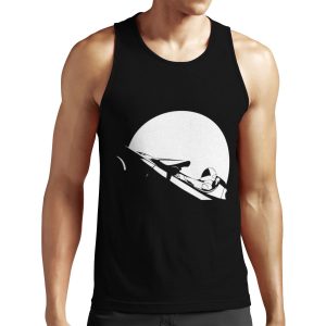 Starman In Space Tesla Roadster All-over-print Unisex Tank Top