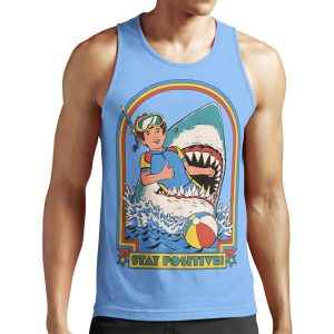 Stay Positive All-over-print Unisex Tank Top