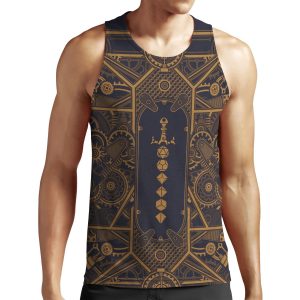Steampunk Polyhedral Dice Sword All-over-print Unisex Tank Top