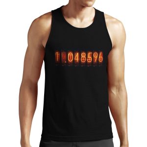 Steins Gate Divergence Meter All-over-print Unisex Tank Top