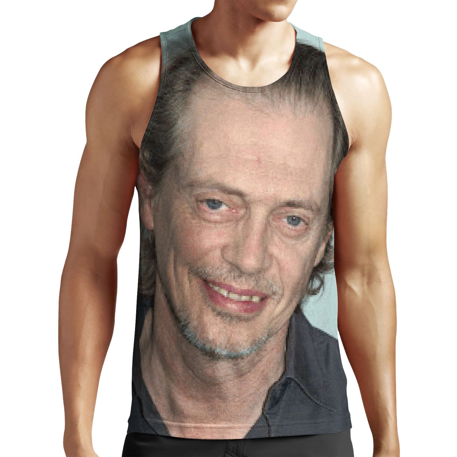 Steve Buscemi All-over-print Unisex Tank Top
