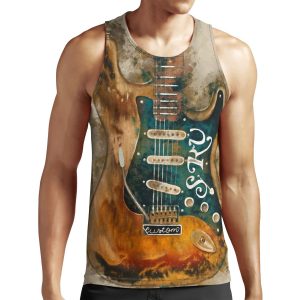 Stevie Ray Vaughan S Electric Guitar All-over-print Unisex Tank Top