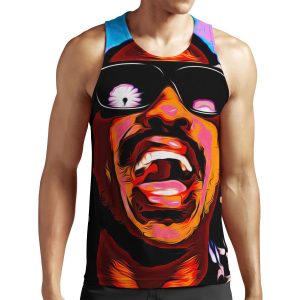 Stevie Wonder All-over-print Unisex Tank Top