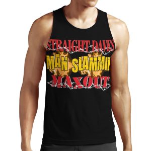 Straight Daves Man Slammin Max Out All-over-print Unisex Tank Top