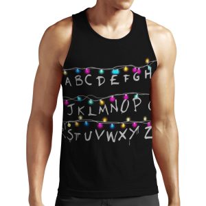 Stranger Alphabet Things All-over-print Unisex Tank Top