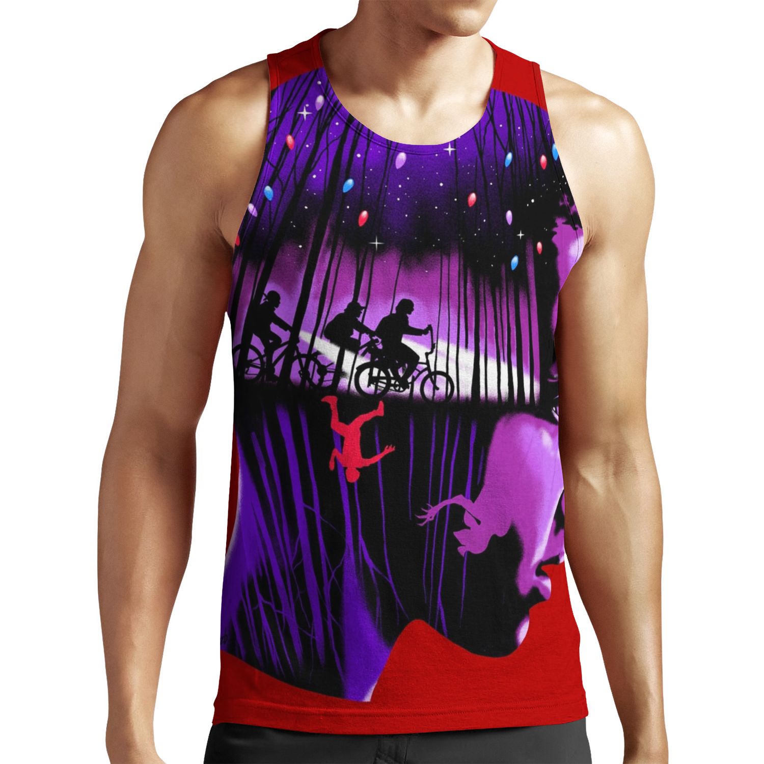 Stranger Things Eleven All-over-print Unisex Tank Top