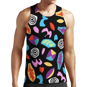Stranger Things Elevens Romper Pattern All-over-print Unisex Tank Top