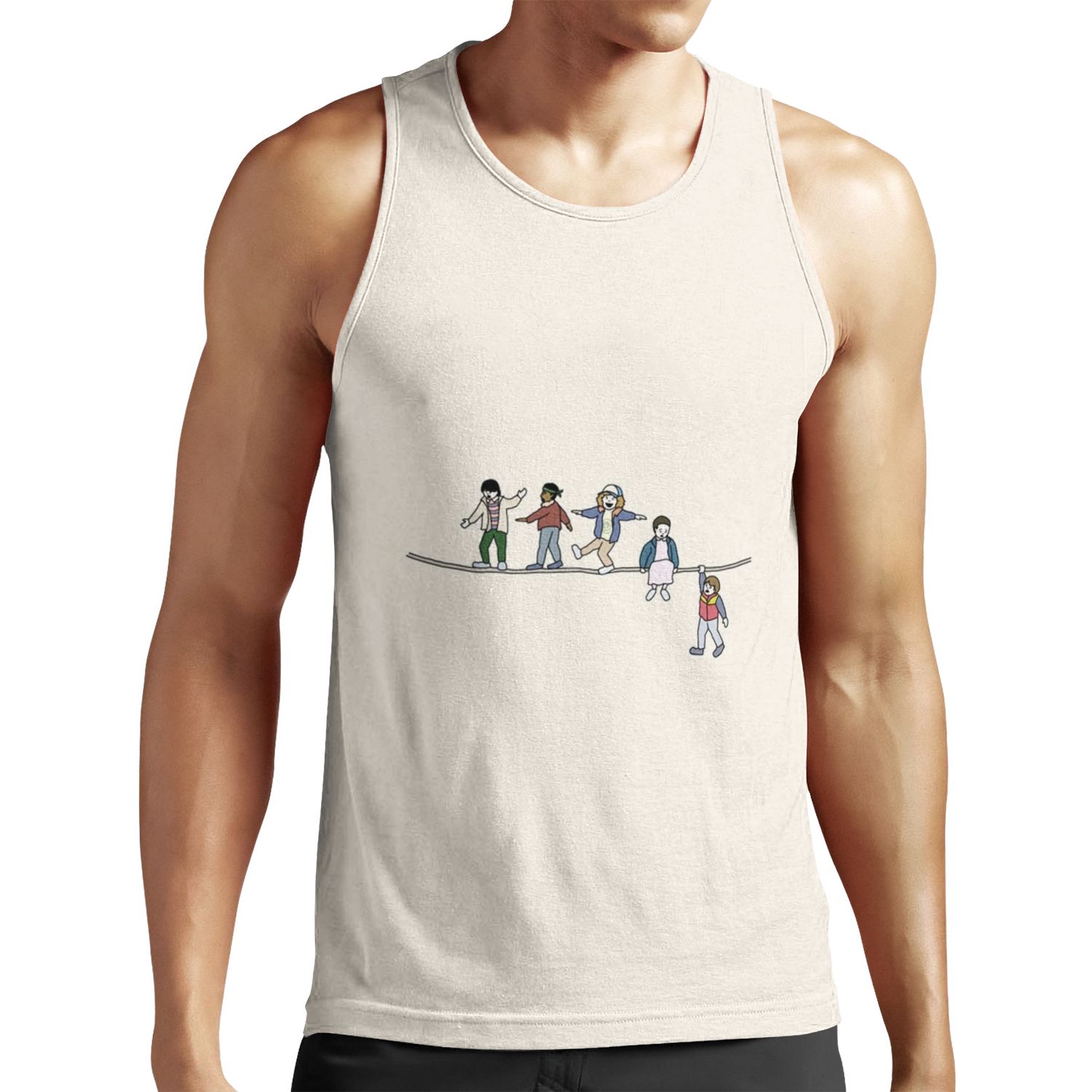 Stranger Things The Acrobats And The Fleas All-over-print Unisex Tank Top