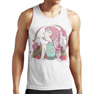 Strawberry Field All-over-print Unisex Tank Top