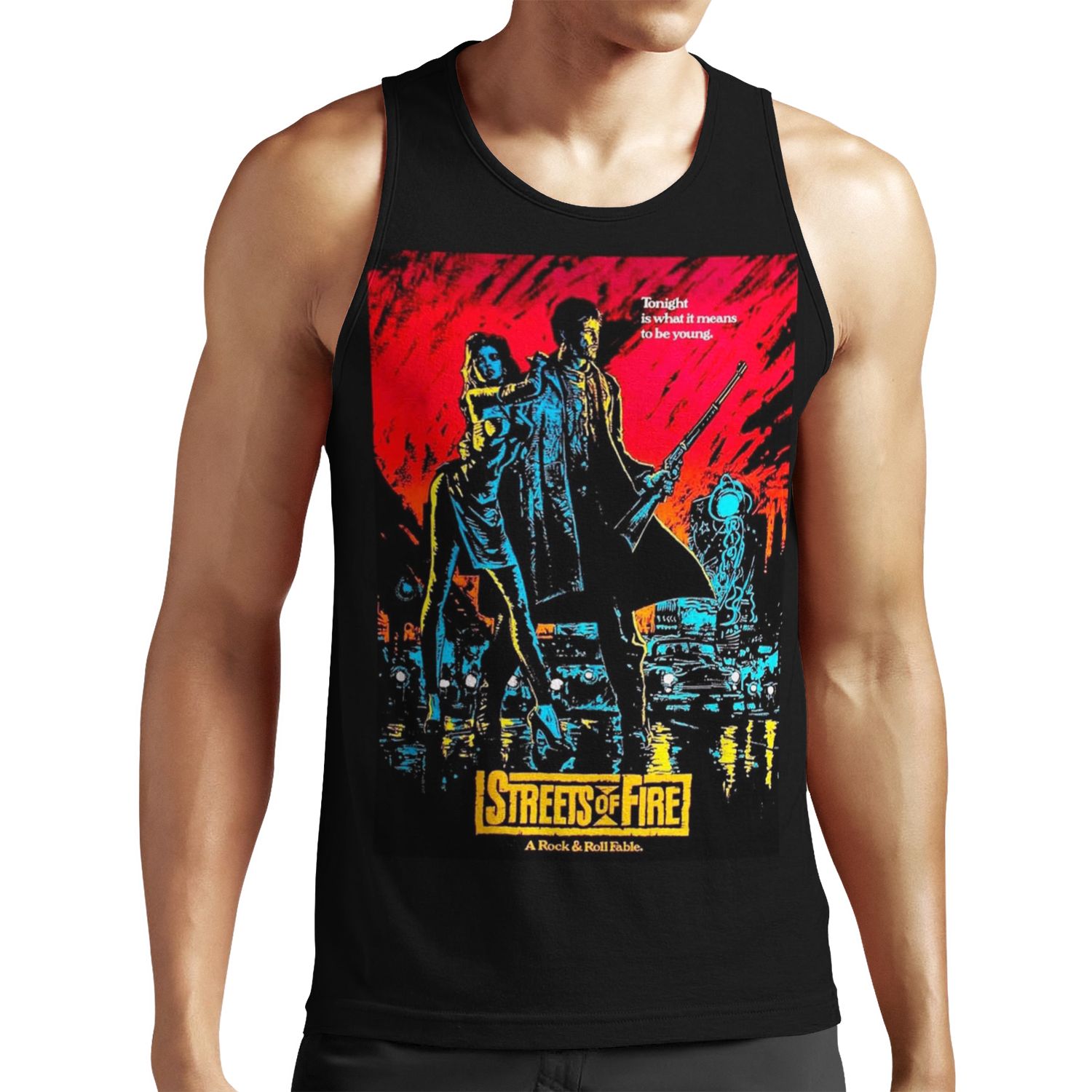 Streets Of Fire All-over-print Unisex Tank Top