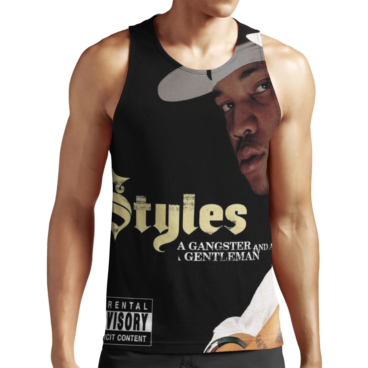 Styles P A Gangster And A Gentleman All-over-print Unisex Tank Top