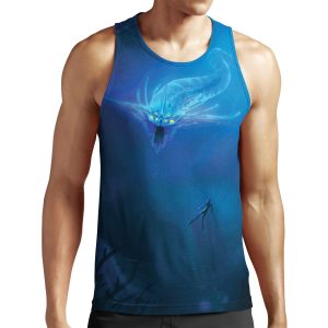 Subnautica Ghost Leviathan All-over-print Unisex Tank Top
