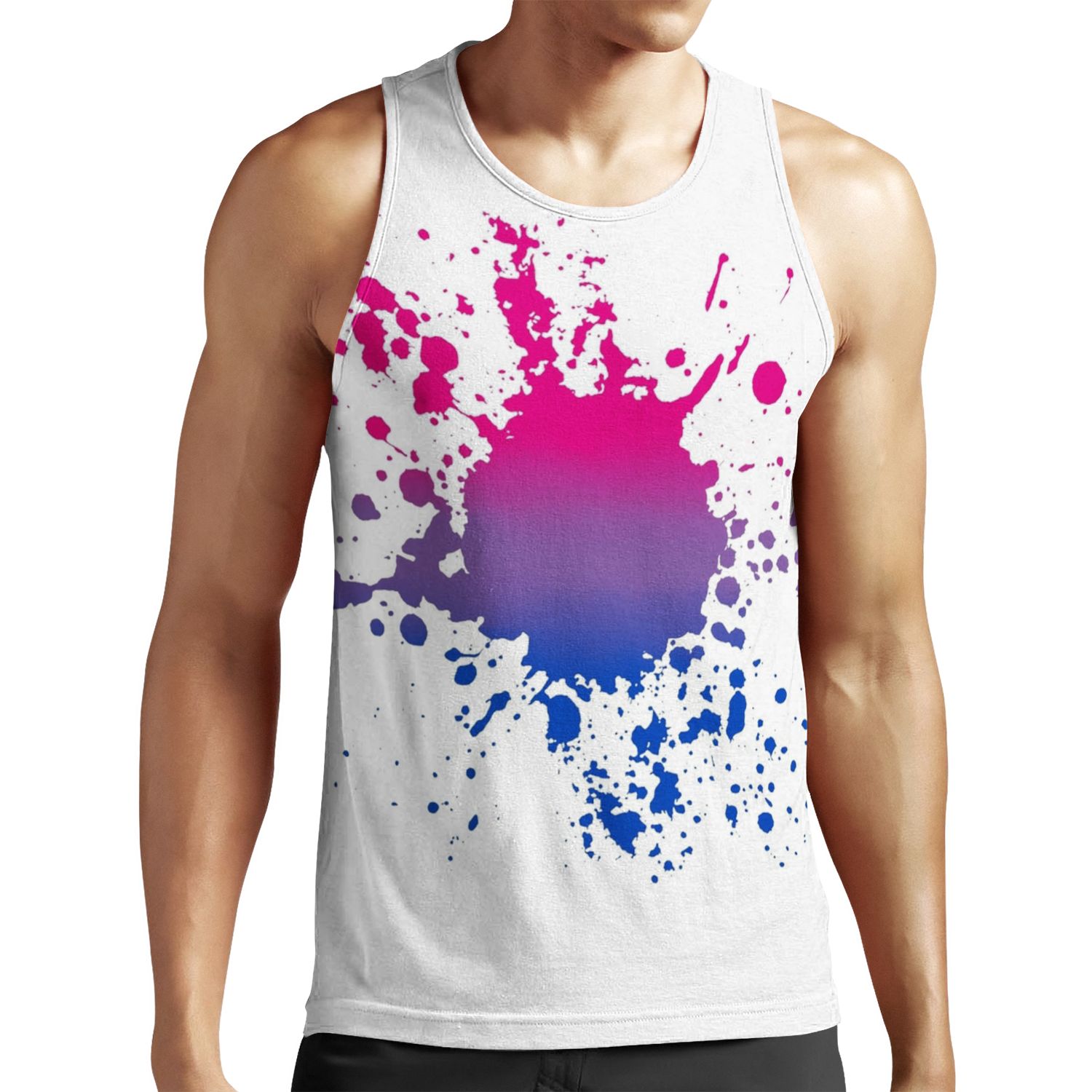 Subtly Bisexual All-over-print Unisex Tank Top