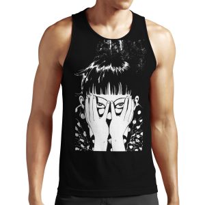 Suehiro Maruo Girl All-over-print Unisex Tank Top