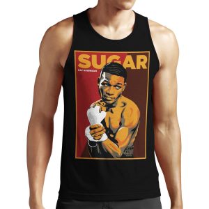 Sugar Ray Robinson All-over-print Unisex Tank Top