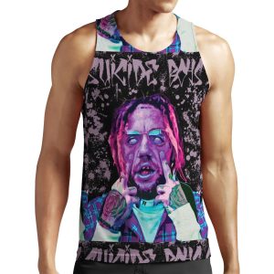 Suicide Boys Purple Colorway All-over-print Unisex Tank Top