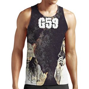 Suicideboys G59 Space Artwork All-over-print Unisex Tank Top