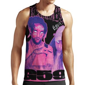 Suicideboys Signed Purple Haze All-over-print Unisex Tank Top