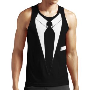 Suit All-over-print Unisex Tank Top