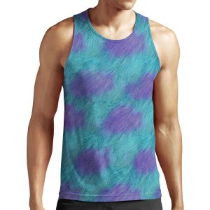 Sully Fur Monsters Inc All-over-print Unisex Tank Top