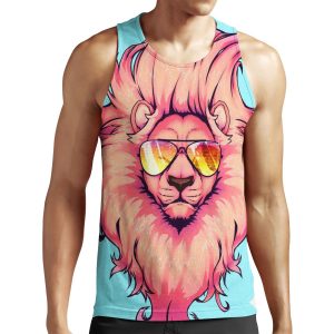 Summer Lion All-over-print Unisex Tank Top