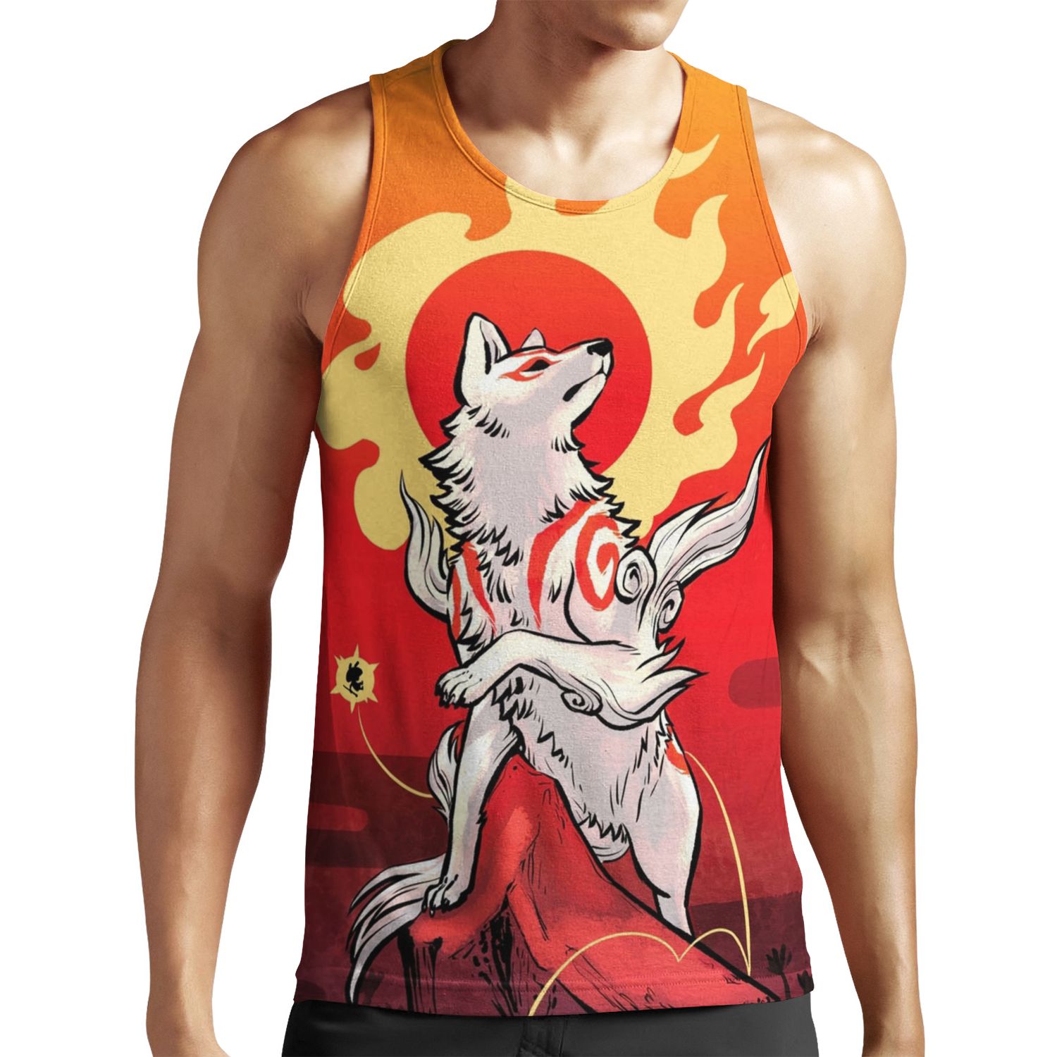 Sun Deity Amaterasu All-over-print Unisex Tank Top