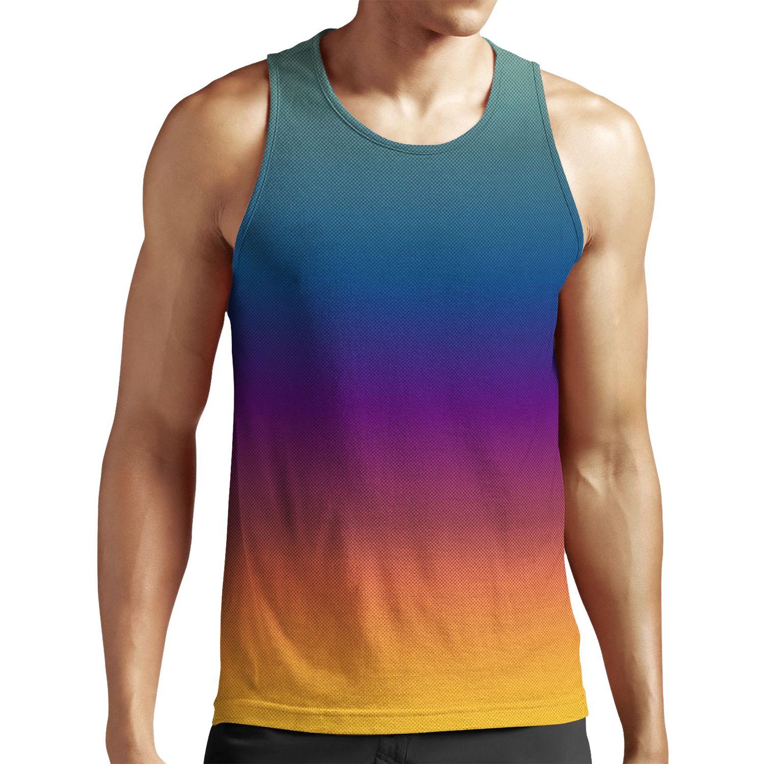 Sunset Ombre All-over-print Unisex Tank Top