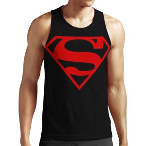 Superboy Shield All-over-print Unisex Tank Top