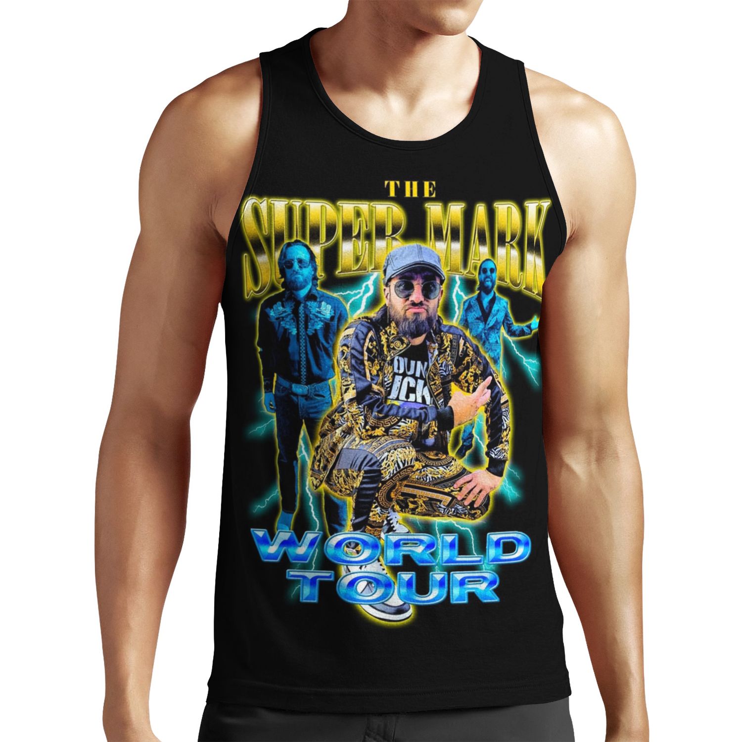 Supermark World Tour All-over-print Unisex Tank Top