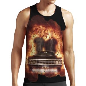 Supernatural Explosion 3 All-over-print Unisex Tank Top