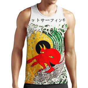 Surf Or Die All-over-print Unisex Tank Top