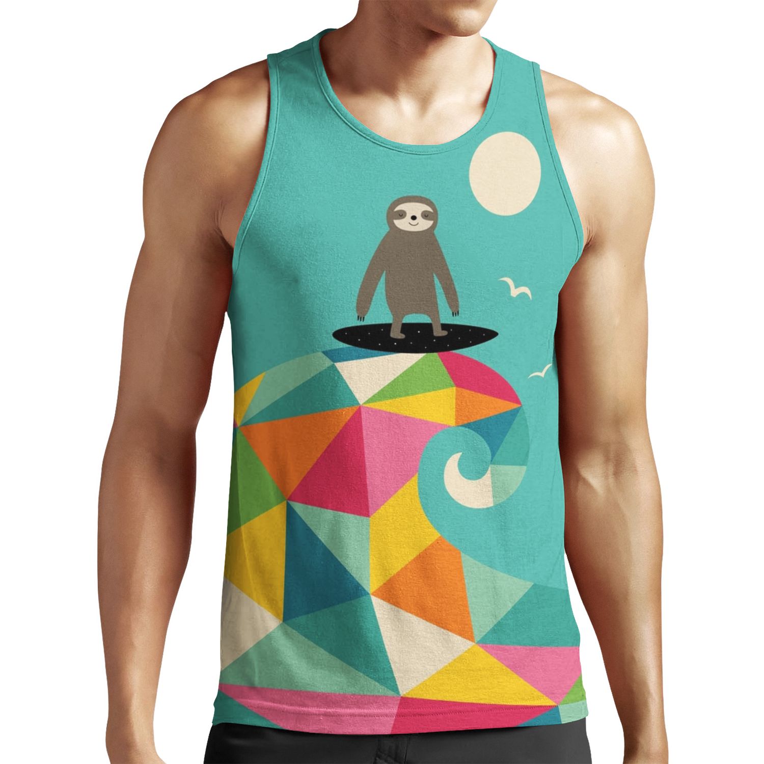 Surfs Up All-over-print Unisex Tank Top