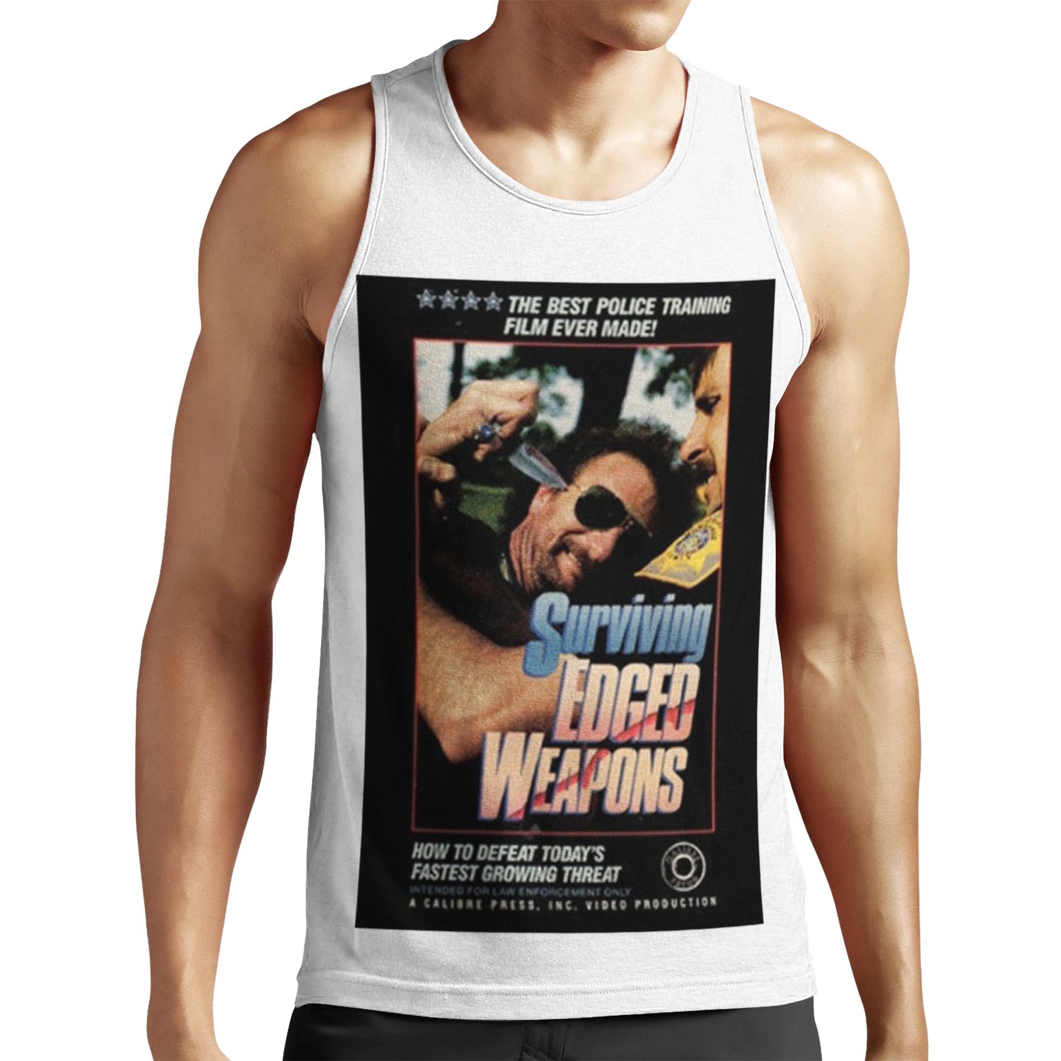 Surviving Edged Weapons All-over-print Unisex Tank Top