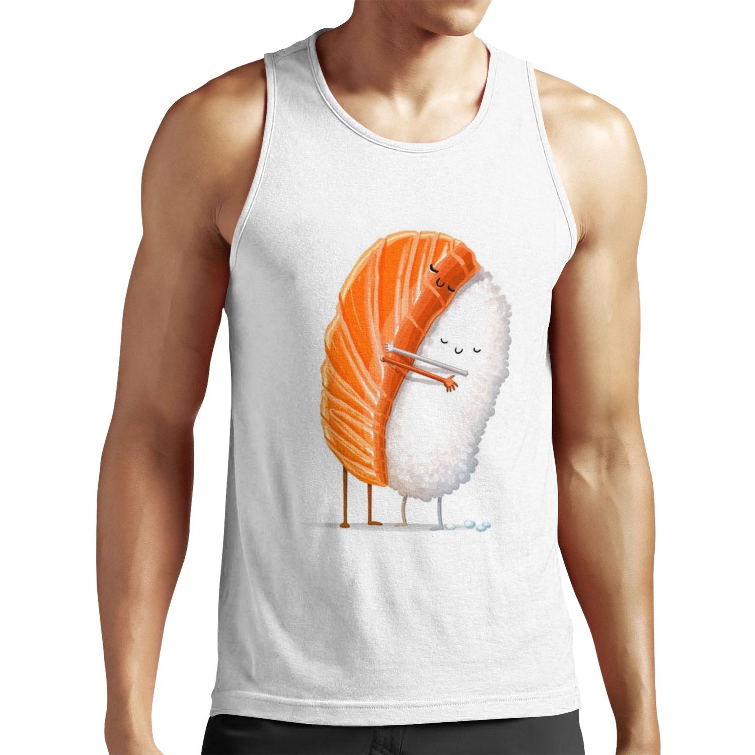 Sushi Hug All-over-print Unisex Tank Top