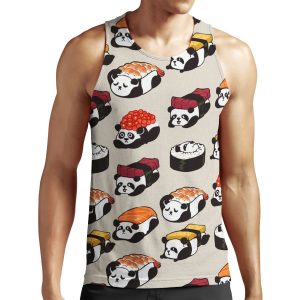 Sushi Panda All-over-print Unisex Tank Top
