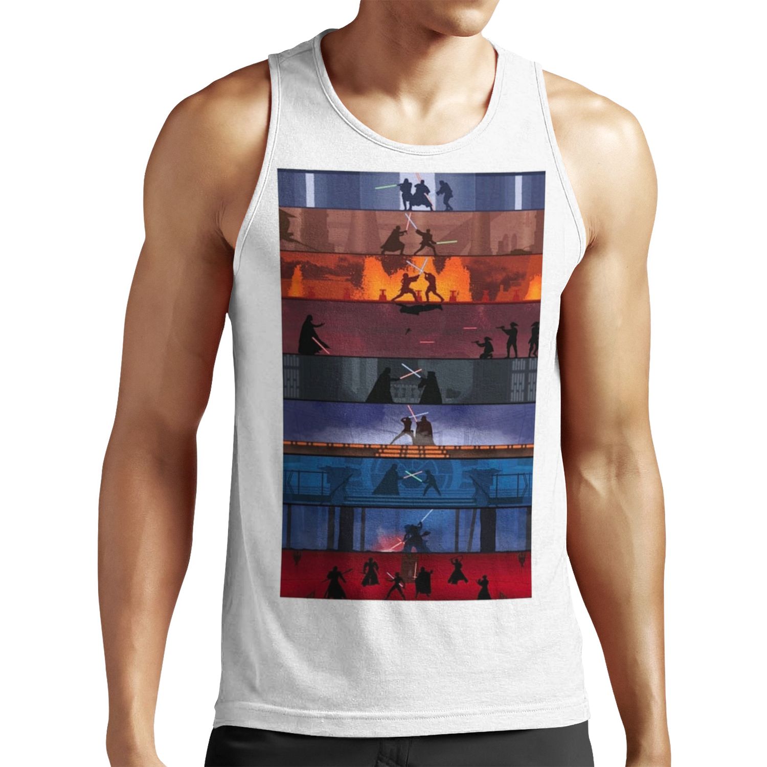 Sw 1 8 All-over-print Unisex Tank Top