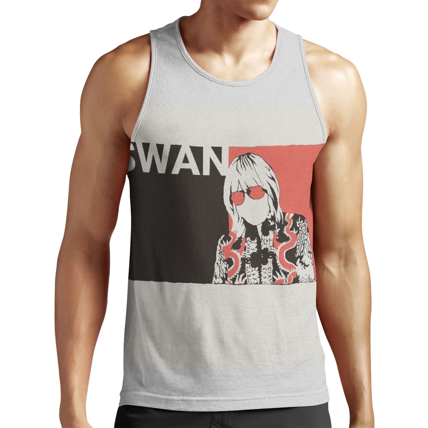 Swan Phantom Of The Paradise Paul Williams All-over-print Unisex Tank Top