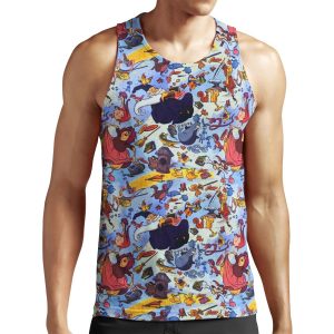 Sword In The Stone Of King Arthur All-over-print Unisex Tank Top