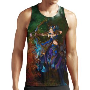 Sylvanas Windrunner All-over-print Unisex Tank Top