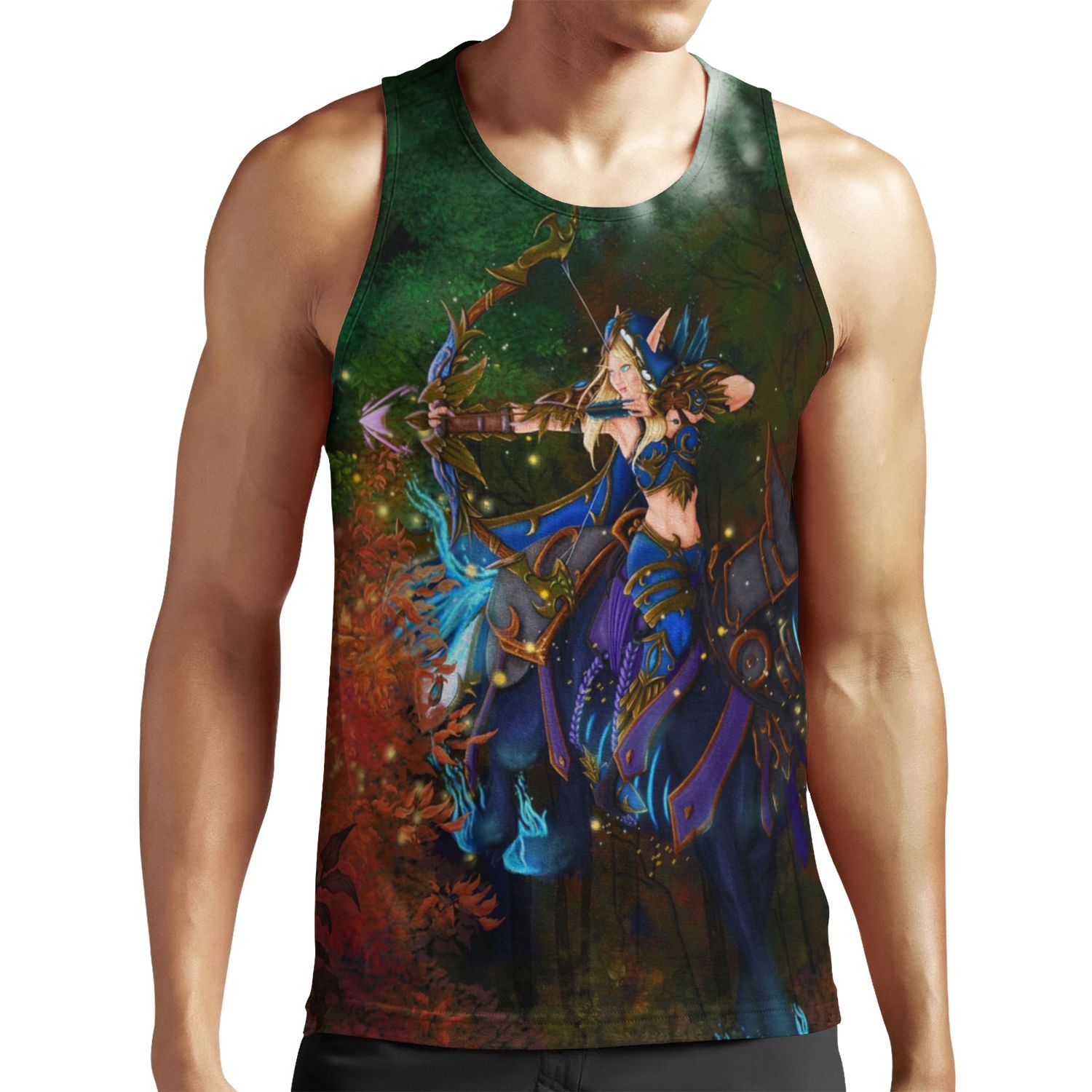 Sylvanas Windrunner All-over-print Unisex Tank Top