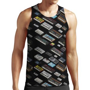 Synthesizer Fan Collection All-over-print Unisex Tank Top