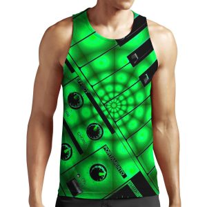 Synthesizer Keys And Filters All-over-print Unisex Tank Top
