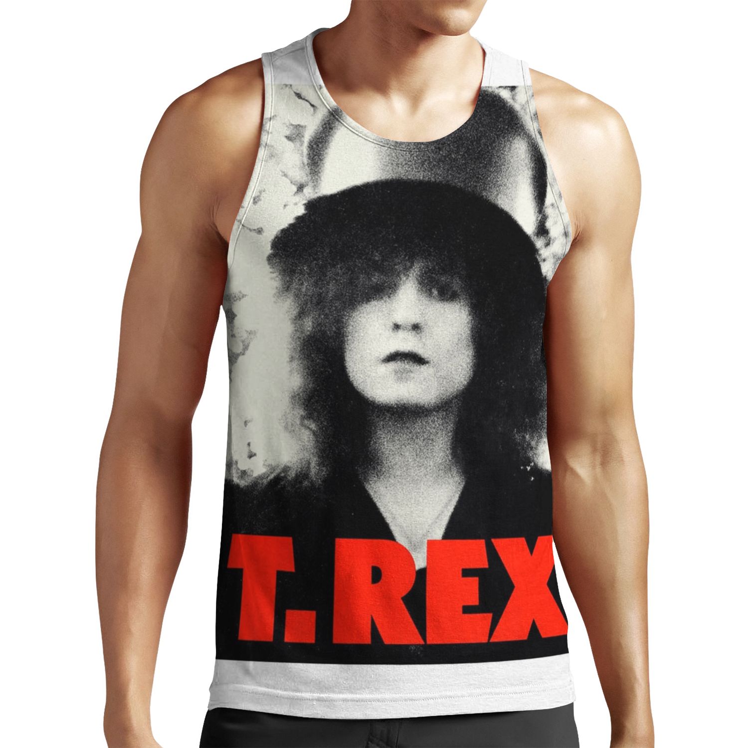 T Rex All-over-print Unisex Tank Top