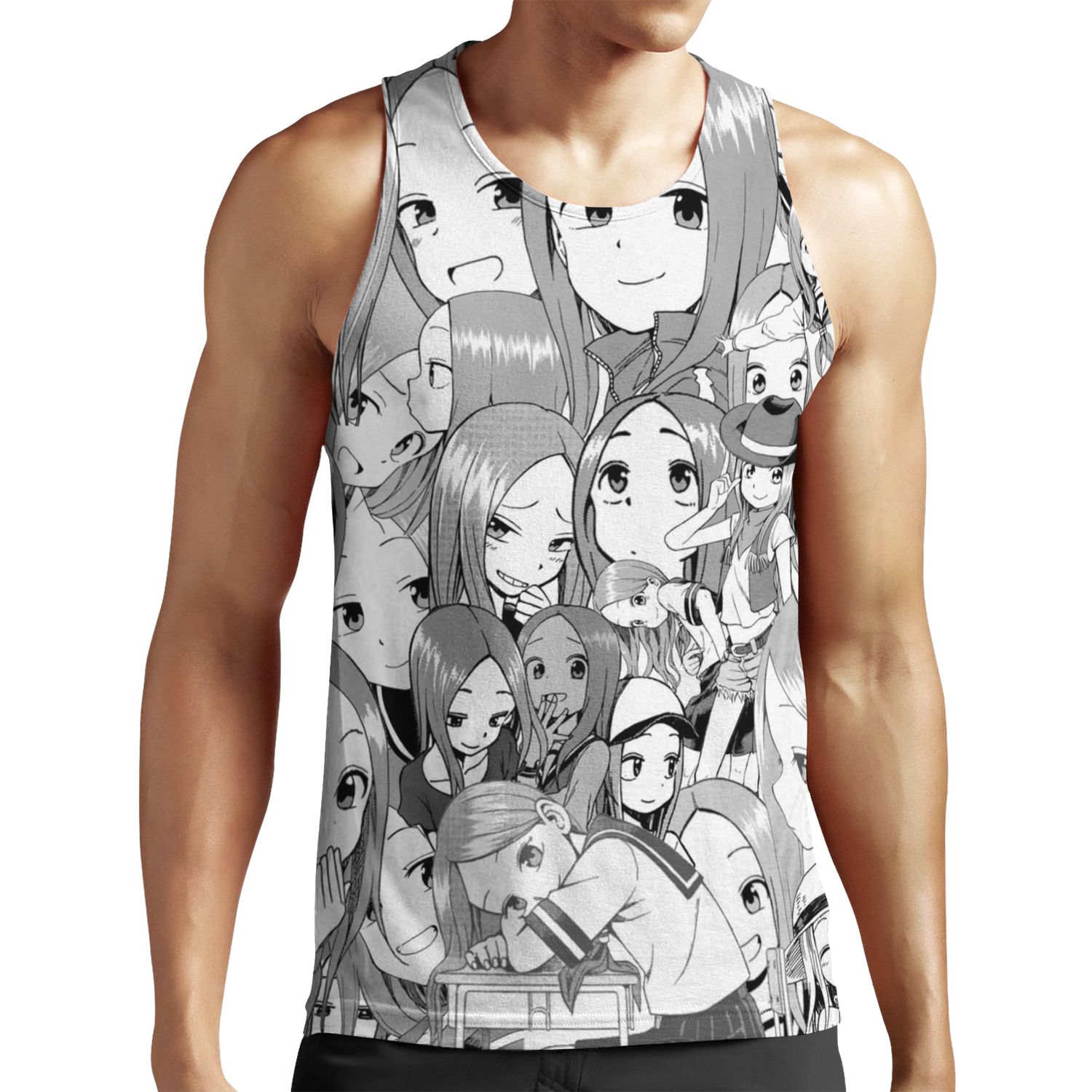 Takagi San Queen Of Smug All-over-print Unisex Tank Top